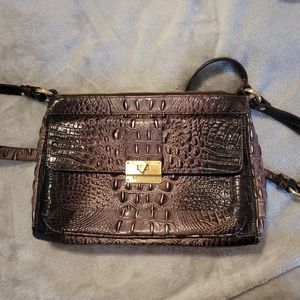 Brahmin Crossbody in Anthracite
